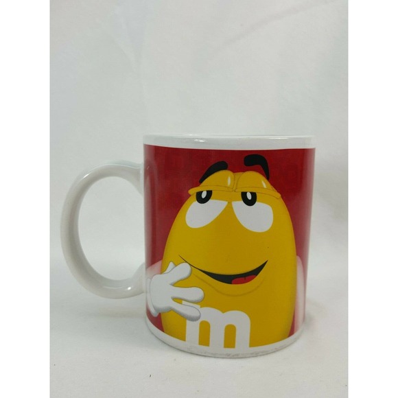 M&Ms Character Ceramic Mug Red Coffee Cup NO original box XE24 - Picture 2 of 5